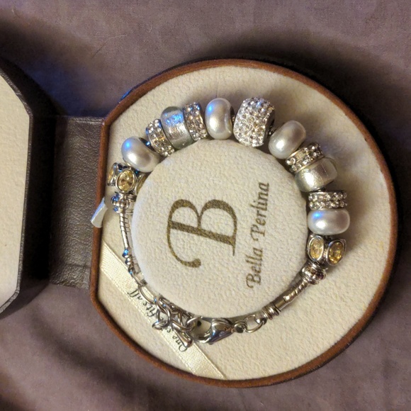 1987 Bella Perlina One Size Fits All Bracelet New - Picture 3 of 13